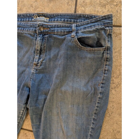 Old Navy The Dreamer Women’s Jeans Size 20 Regular Blue Denim Stretch Bootcut - Picture 8 of 13
